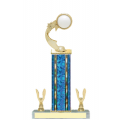 Trophies - #E-Style Volleyball Ribbon Star